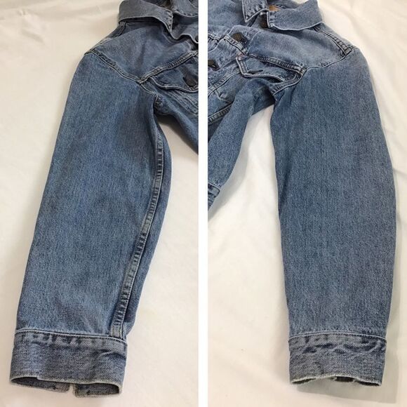 Levi’s Jean Jacket Big E Trucker Style Jacket Button J02 Vintage 80-90’s Size 38 - Picture 5 of 16